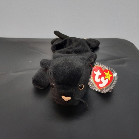 TY Original Beanie Babies Velvet The Panther 1995 - Picture 3 of 7